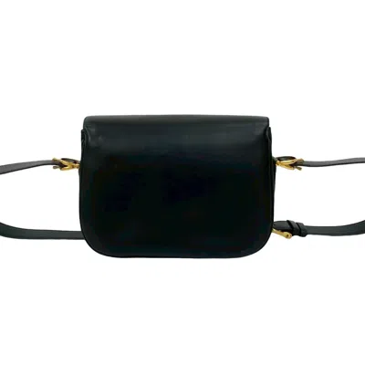 Pre-owned Celine Black Leather Pochette Shoulder Bag ()