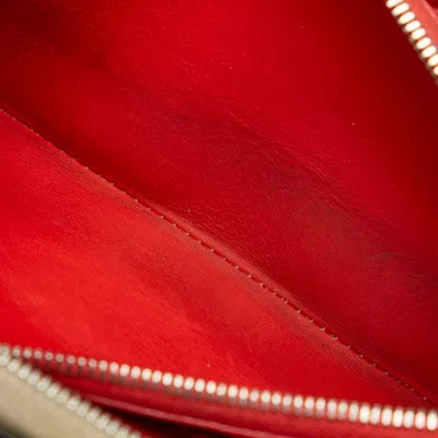 Pre-owned Celine Brown Leather Long Wallet (bi-fold) ()