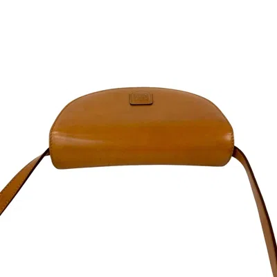 Pre-owned Celine Brown Leather Pvc Pochette Shoulder Bag ()