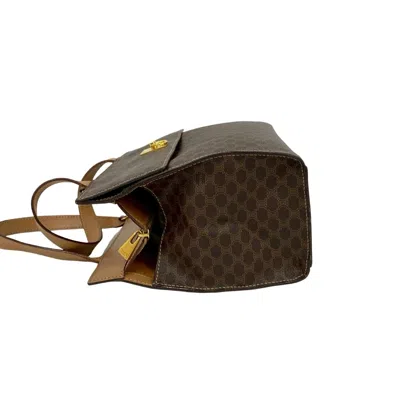 Pre-owned Celine Brown Leather Pvc Handbag Tote Bag ()