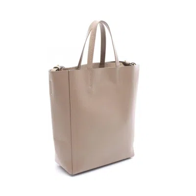 Pre-owned Celine Brown Leather Tote Bag ()