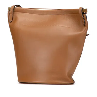 Pre-owned Celine Brown Leather Shoulder Bag ()