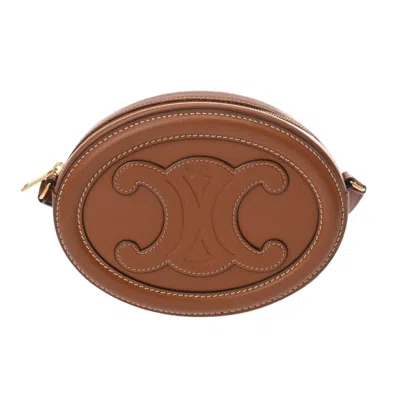 Pre-owned Celine Brown Leather Shoulder Bag ()