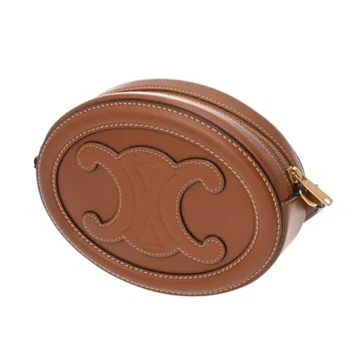 Pre-owned Celine Brown Leather Shoulder Bag ()