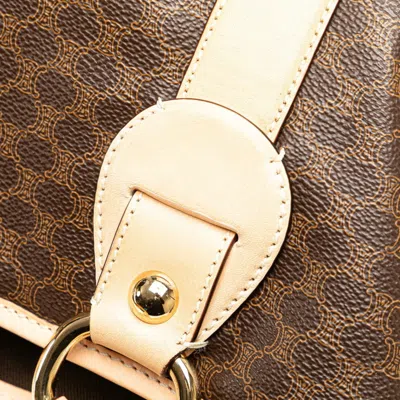 Pre-owned Celine Brown Pvc Leather Handbag Tote Bag ()