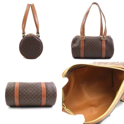 Pre-owned Celine Brown Pvc Leather Shoulder Bag ()