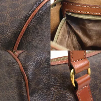 Pre-owned Celine Brown Pvc Leather Shoulder Bag ()