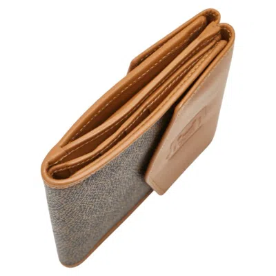 Pre-owned Celine Brown Pvc Leather Wallet (bi-fold) ()