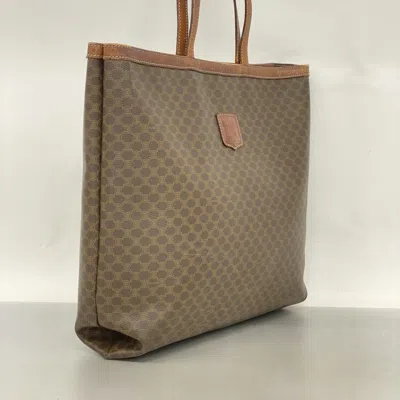 Pre-owned Celine Brown Pvc Tote Bag ()