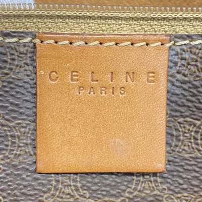 Pre-owned Celine Brown Pvc Tote Bag ()