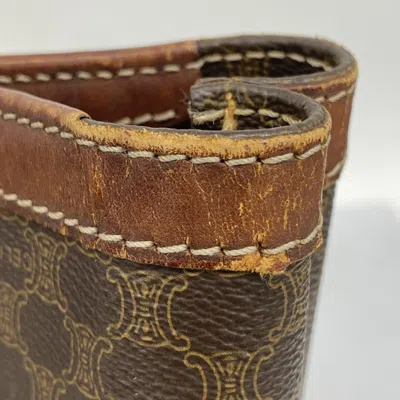 Pre-owned Celine Brown Pvc Tote Bag ()