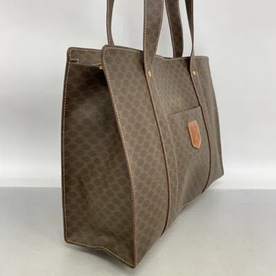 Pre-owned Celine Brown Pvc Tote Bag ()