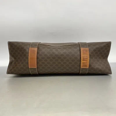 Pre-owned Celine Brown Pvc Tote Bag ()