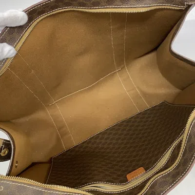 Pre-owned Celine Brown Pvc Tote Bag ()