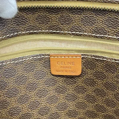 Pre-owned Celine Brown Pvc Tote Bag ()