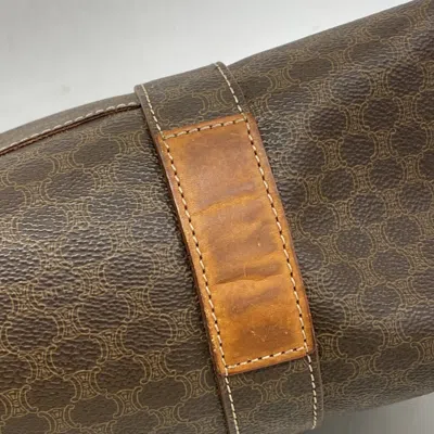 Pre-owned Celine Brown Pvc Tote Bag ()