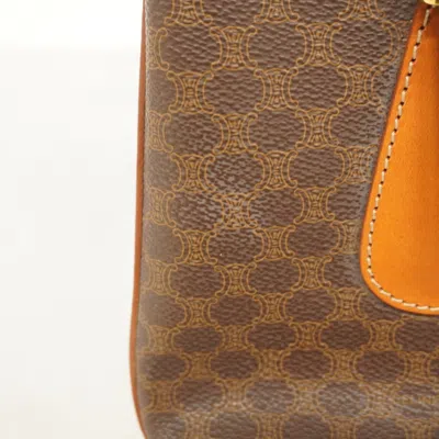 Pre-owned Celine Brown Pvc Tote Bag ()