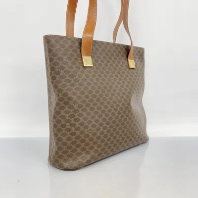 Pre-owned Celine Brown Pvc Tote Bag ()