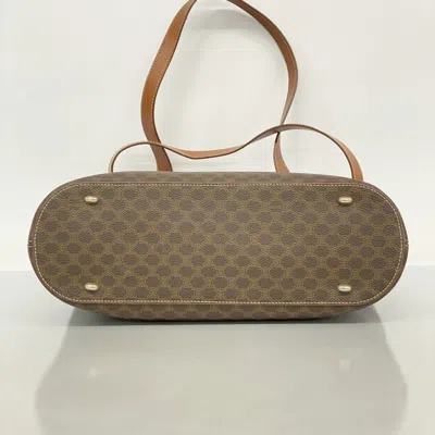 Pre-owned Celine Brown Pvc Tote Bag ()