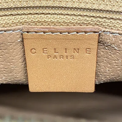 Pre-owned Celine Brown Pvc Tote Bag ()