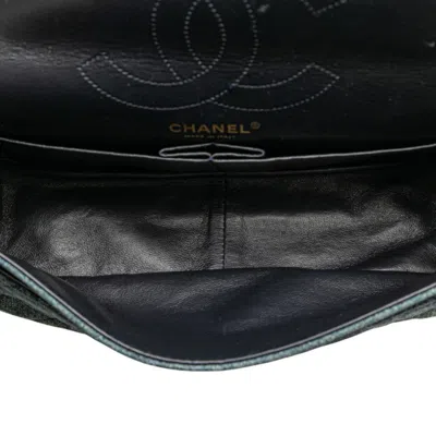 Pre-owned Chanel 2.55 Light Blue Denim Shoulder Bag ()