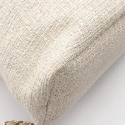 Pre-owned Chanel Beige Leather Raffia Backpack () In Sand