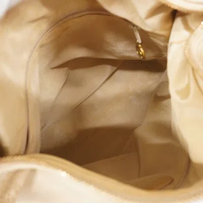 Pre-owned Chanel Beige Leather Shoulder Bag () In Sand