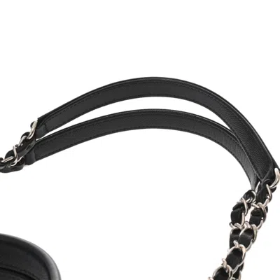 Pre-owned Chanel Black Grained Calfskin Tote Bag ()