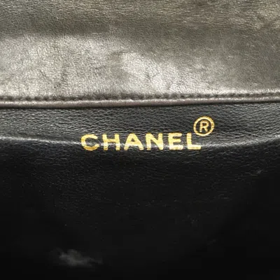 Pre-owned Chanel Black Leather Backpack ()
