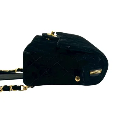 Pre-owned Chanel Black Leather Backpack ()