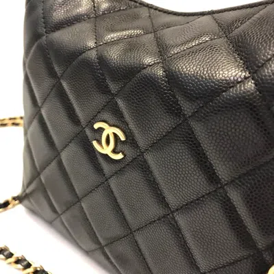 Pre-owned Chanel Black Leather Clutch Bag ()