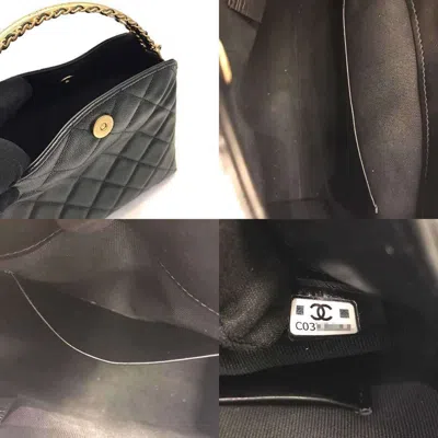 Pre-owned Chanel Black Leather Clutch Bag ()