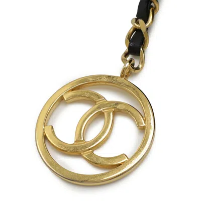 Pre-owned Chanel Black Leather Shoulder Bag Tote Bag ()