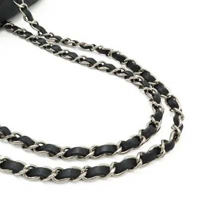 Pre-owned Chanel Black Leather Shoulder Bag Tote Bag ()