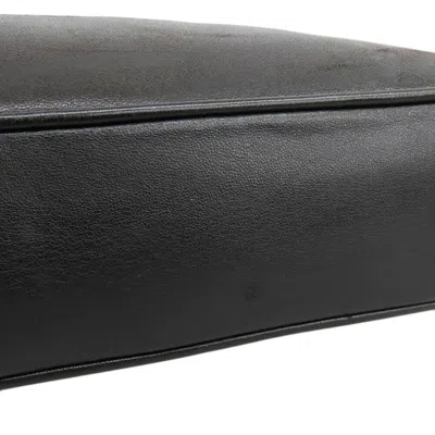 Pre-owned Chanel Black Leather Shoulder Bag Tote Bag ()