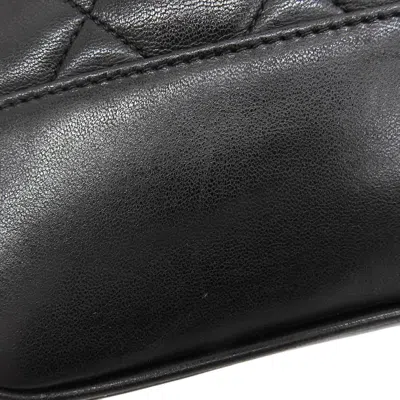 Pre-owned Chanel Black Leather Shoulder Bag Tote Bag ()