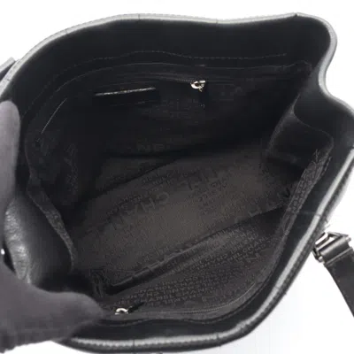 Pre-owned Chanel Black Leather Tote Bag ()