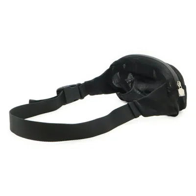Pre-owned Chanel Black Nylon Pouch Sling Bag ()