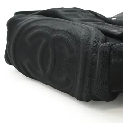 Pre-owned Chanel Black Nylon Pouch Sling Bag ()