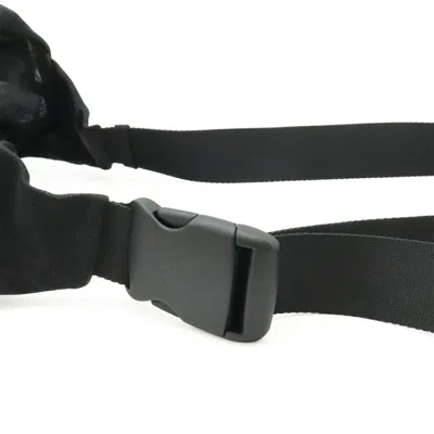 Pre-owned Chanel Black Nylon Pouch Sling Bag ()