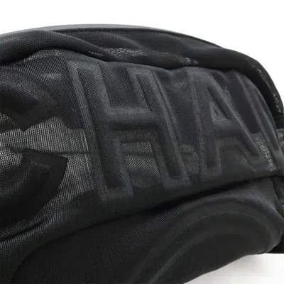 Pre-owned Chanel Black Nylon Pouch Sling Bag ()