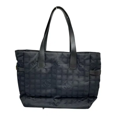 Pre-owned Chanel Black Nylon Tote Bag ()