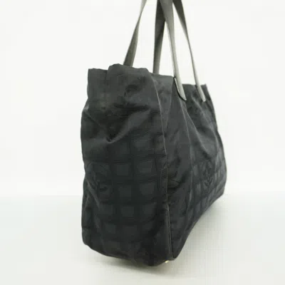 Pre-owned Chanel Black Nylon Tote Bag ()