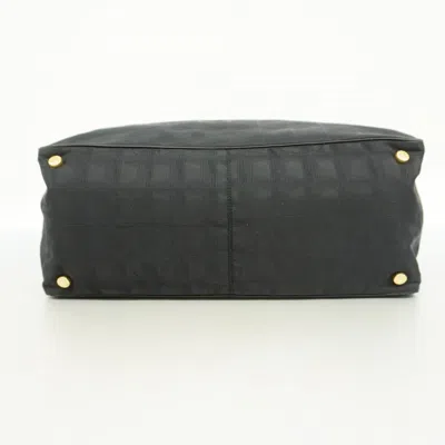 Pre-owned Chanel Black Nylon Tote Bag ()