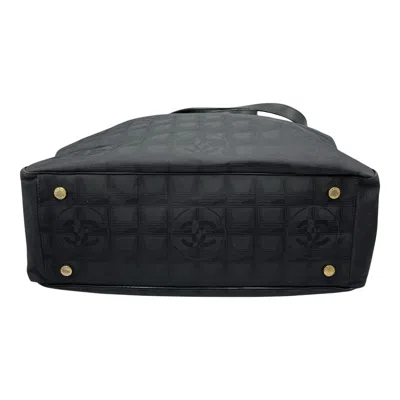 Pre-owned Chanel Black Nylon Tote Bag ()