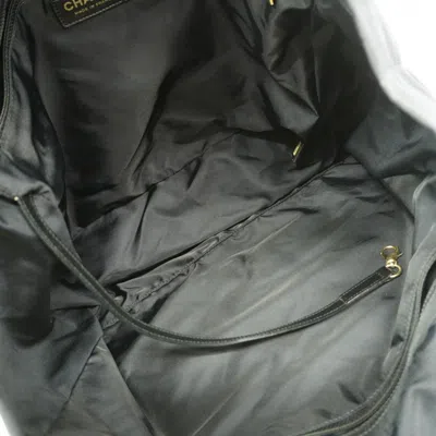 Pre-owned Chanel Black Nylon Tote Bag ()