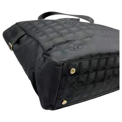 Pre-owned Chanel Black Nylon Tote Bag ()