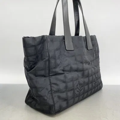 Pre-owned Chanel Black Nylon Tote Bag ()