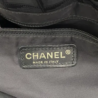 Pre-owned Chanel Black Nylon Tote Bag ()