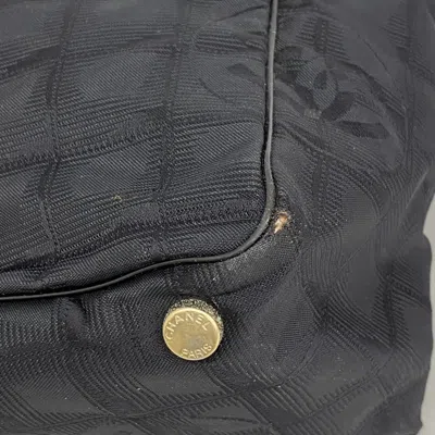 Pre-owned Chanel Black Nylon Tote Bag ()